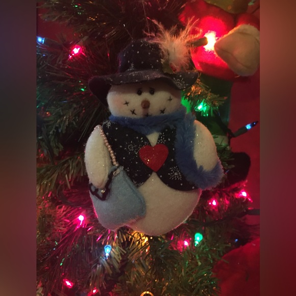 SnowFlake ❄️ Snowman ⛄️ Ornament - Picture 2 of 11